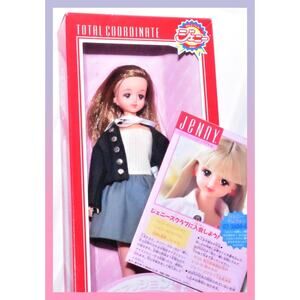 Vtg Takara Japan Total Coordinate JENNY Fashion Communication Doll Barbie Licca
